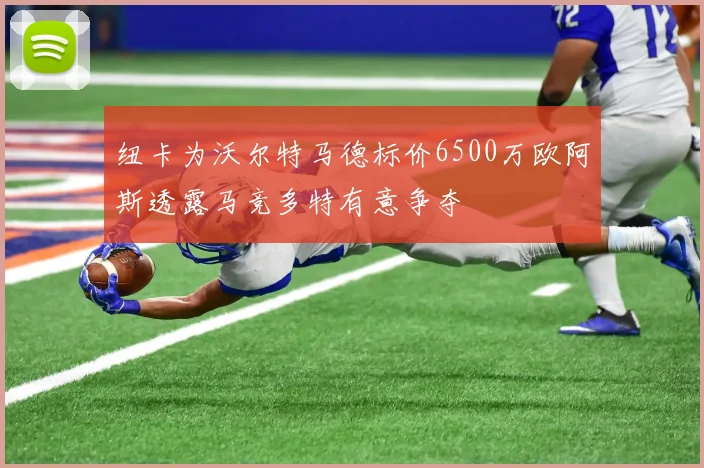纽卡为沃尔特马德标价6500万欧阿斯透露马竞多特有意争夺